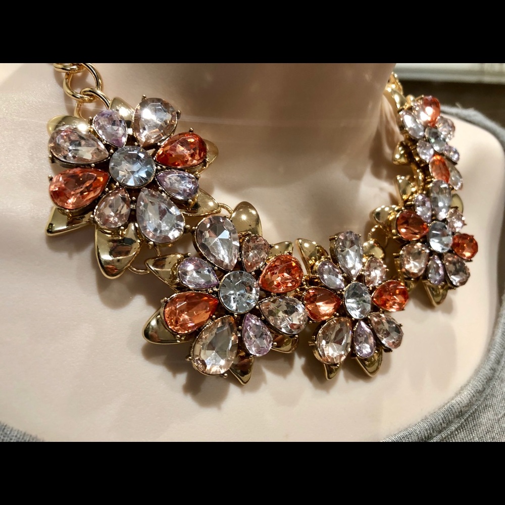 Sugarfix NWOT SPARKLE BAUBLE CRYSTAL NECKLACE